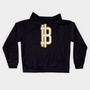 Billionaire White Gold Monogram Kids Hoodie